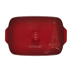 Eiffel Tower Collection Signature Rectangular CasseroleCerise