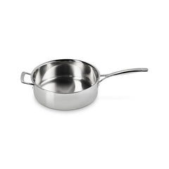 Classic Stainless Steel Sauté Pan with Lid