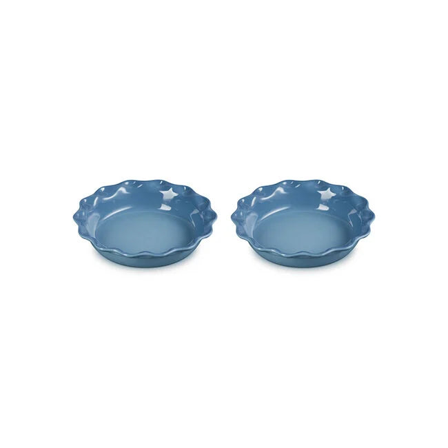 Heritage Fluted Pie Dish 2-Piece Set