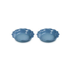 Heritage Fluted Pie Dish 2-Piece Set