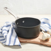 Toughened Non-stick PRO Saucepan with Dual Pour Spouts
