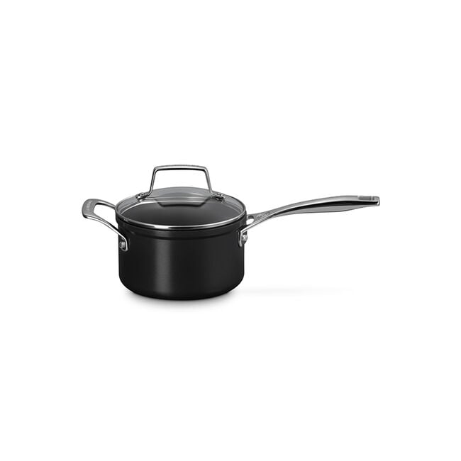 Essential Non-stick Ceramic Saucepan with Glass Lid
