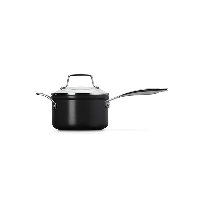 Essential Non-stick Ceramic Saucepan with Glass Lid