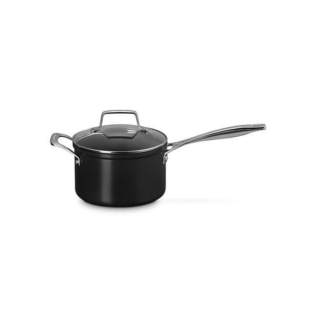Essential Non-stick Ceramic Saucepan with Glass Lid