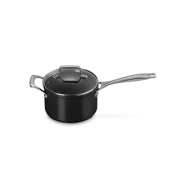 Essential Non-stick Ceramic Saucepan with Glass Lid