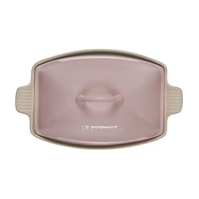 Heritage Deep Covered Rectangular BakerChiffon Pink