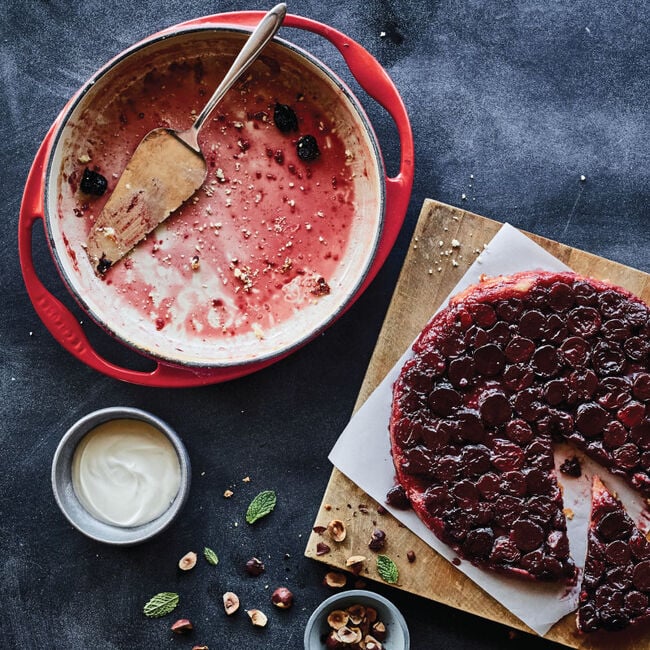 Traditional Round Tarte Tatin Dish