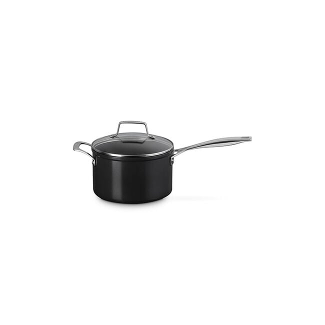Essential Non-stick Ceramic Saucepan with Glass Lid
