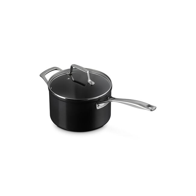 Essential Non-stick Ceramic Saucepan with Glass Lid