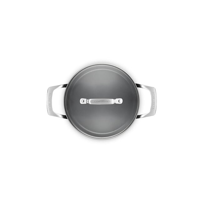 Essential Non-stick Ceramic Stockpot with Glass Lid