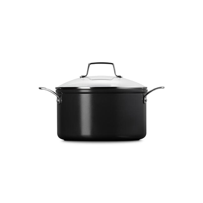 Essential Non-stick Ceramic Stockpot with Glass Lid