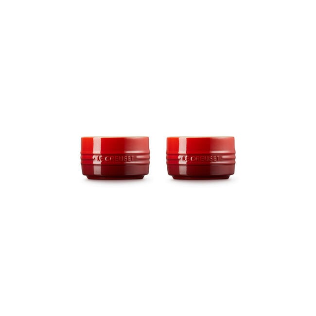 Straight Wall Ramekin, Set of 2Cerise