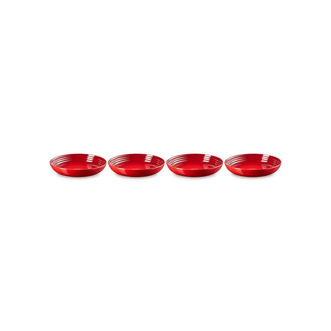Vancouver Pasta Bowls, Set of 4Cerise
