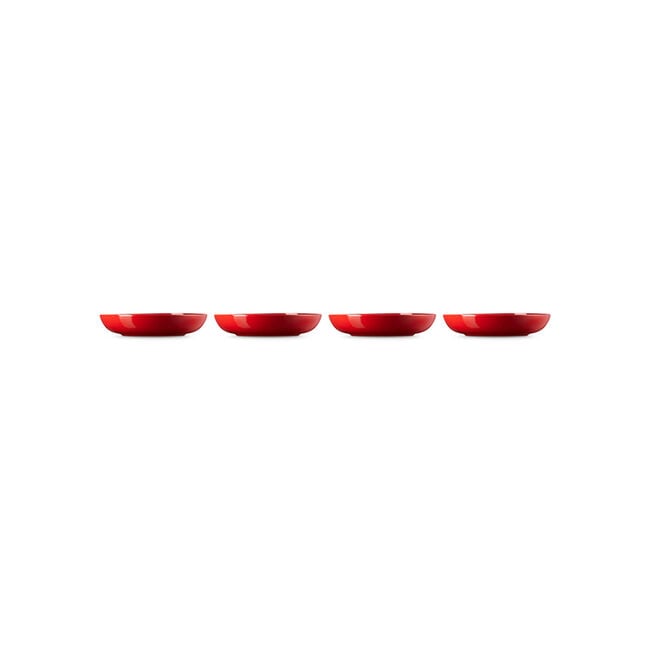 Vancouver Pasta Bowls, Set of 4Cerise