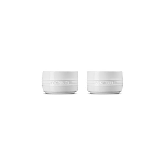Straight Wall Ramekin, Set of 2White