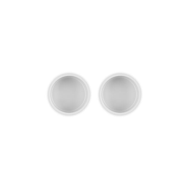 Straight Wall Ramekin, Set of 2White