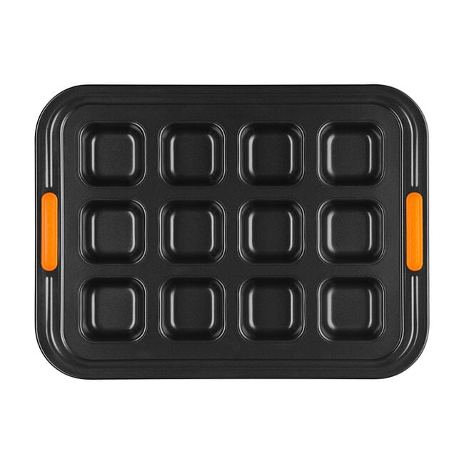 Non-stick Metal Bakeware 12-Cup Brownie Pan