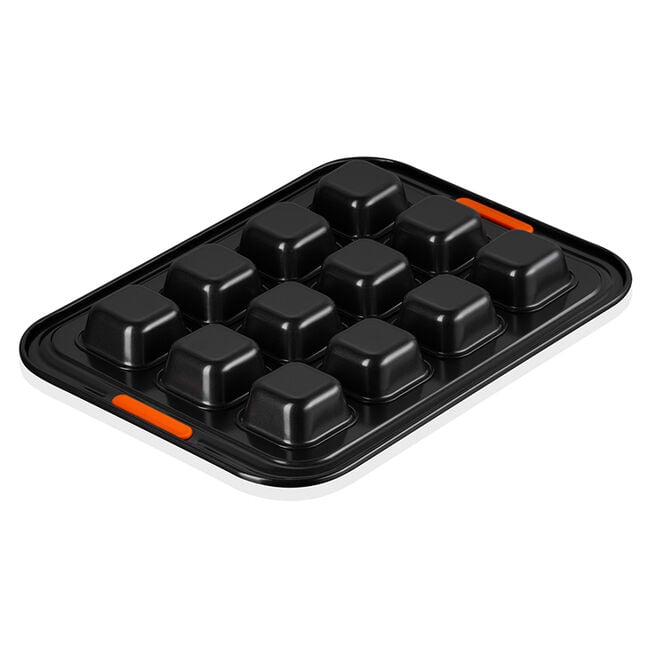 Non-stick Metal Bakeware 12-Cup Brownie Pan