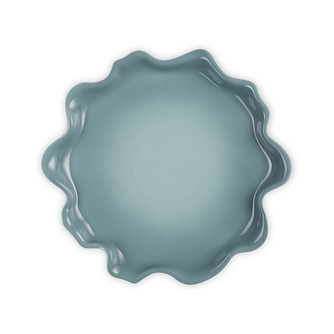 Iris Collection Serving PlatterSea Salt