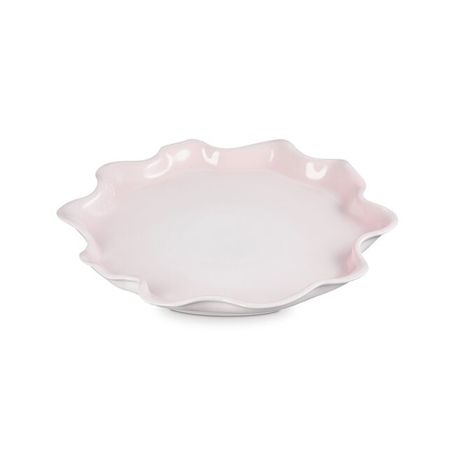 Iris Collection Serving PlatterShell Pink