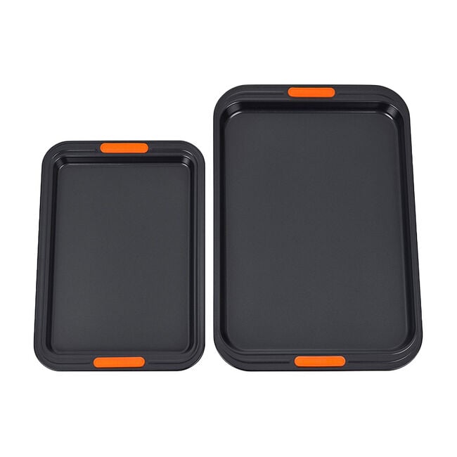 Non-stick Metal Bakeware 2-Piece Sheet Pan Set