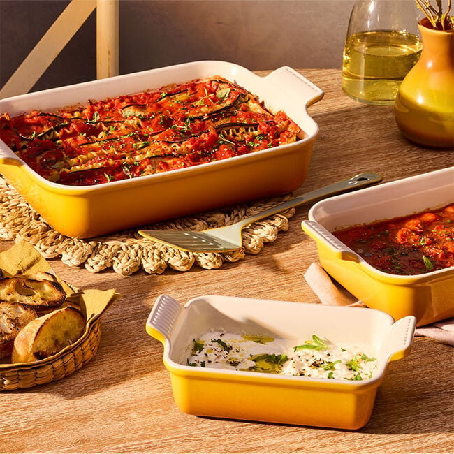 Heritage 3-Piece Rectangular Baking Dish Set