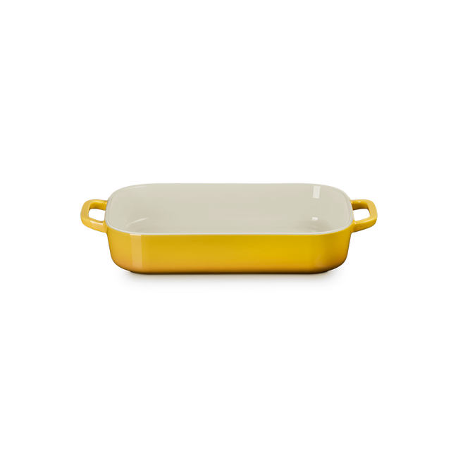 Shallow Rectangular Dish with Platter LidNectar