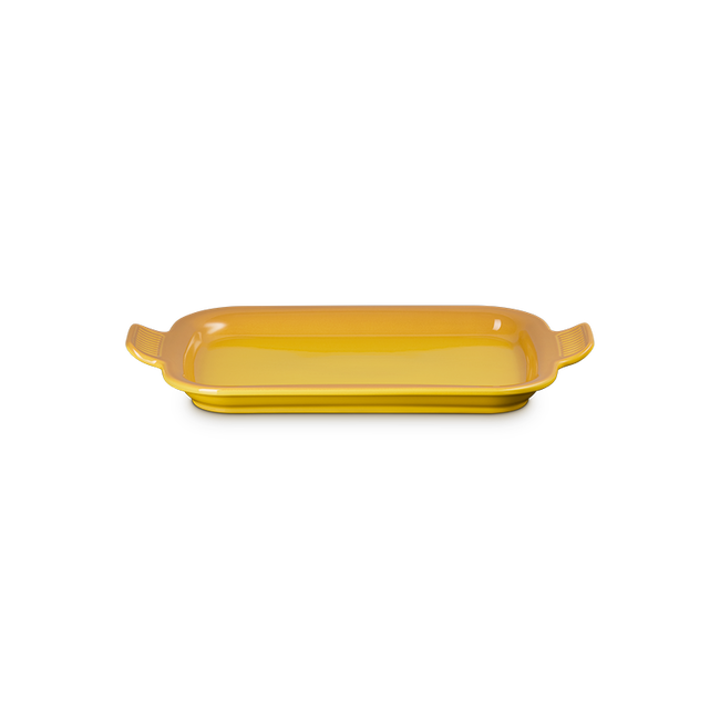 Shallow Rectangular Dish with Platter LidNectar