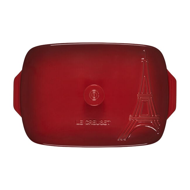 Eiffel Tower Collection Signature Rectangular CasseroleCerise