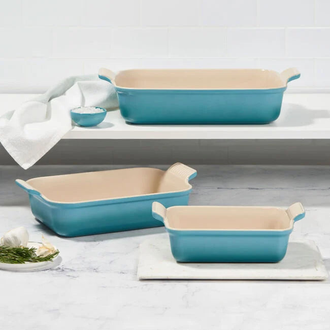 Heritage 3-Piece Rectangular Baking Dish SetCaribbean