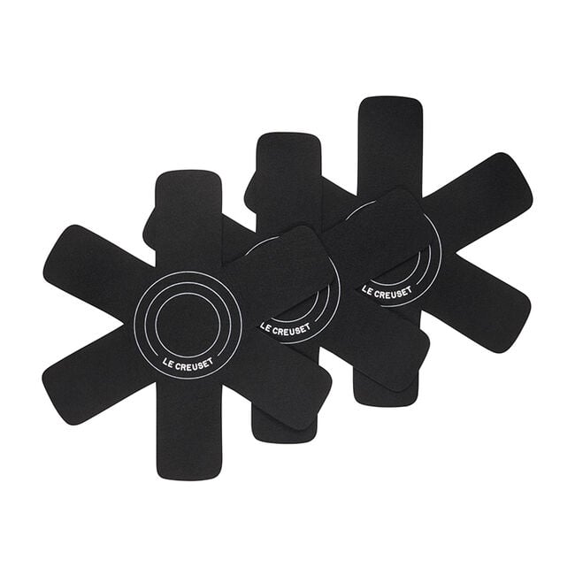 Cookware Protectors, Set of 3Black