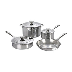 Signature Stainless Steel 7-Piece Cookware Set