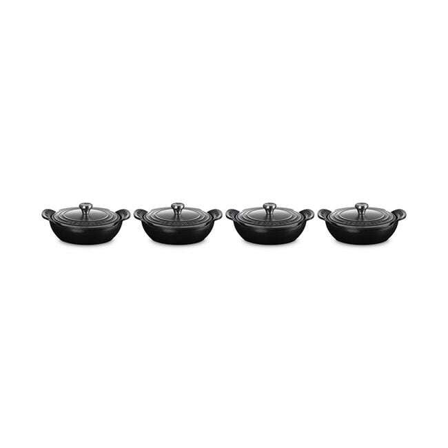 Gourmand Collection Braiser with Lid, Set of 4
