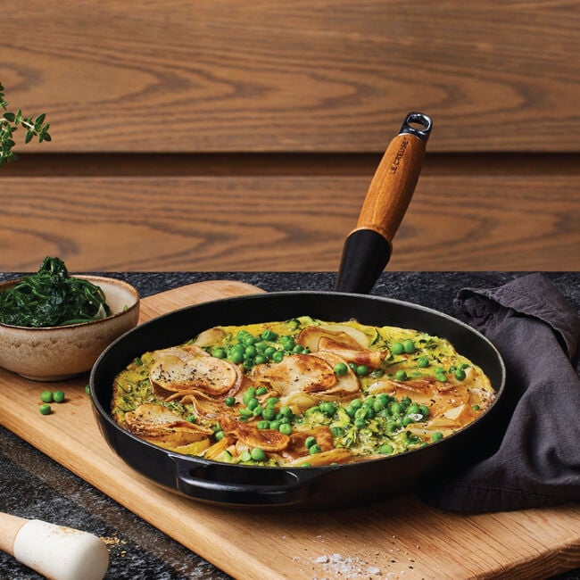 Alpine Wood Handle Fry Pan
