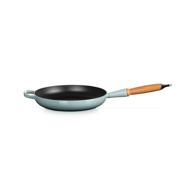 Alpine Wood Handle Fry PanSea Salt