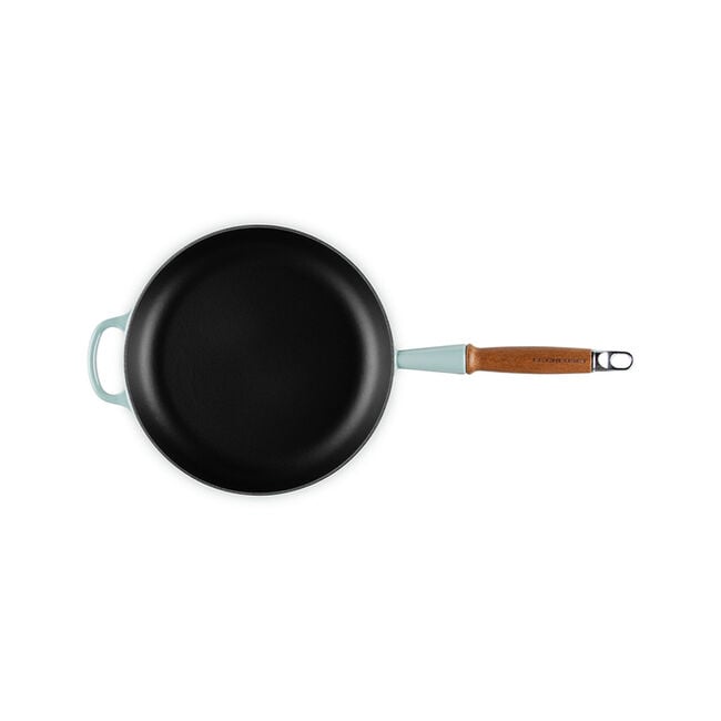 Alpine Wood Handle Fry PanSea Salt