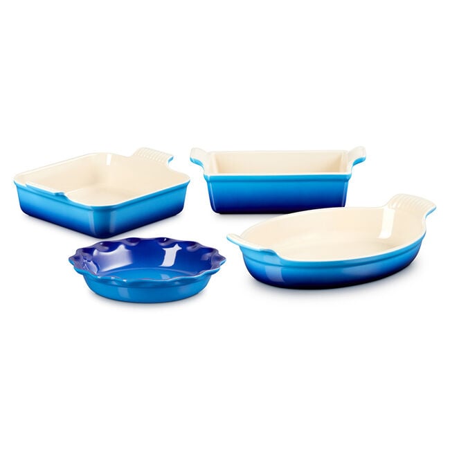 Heritage 4-Piece Bakeware Essentials SetAzure