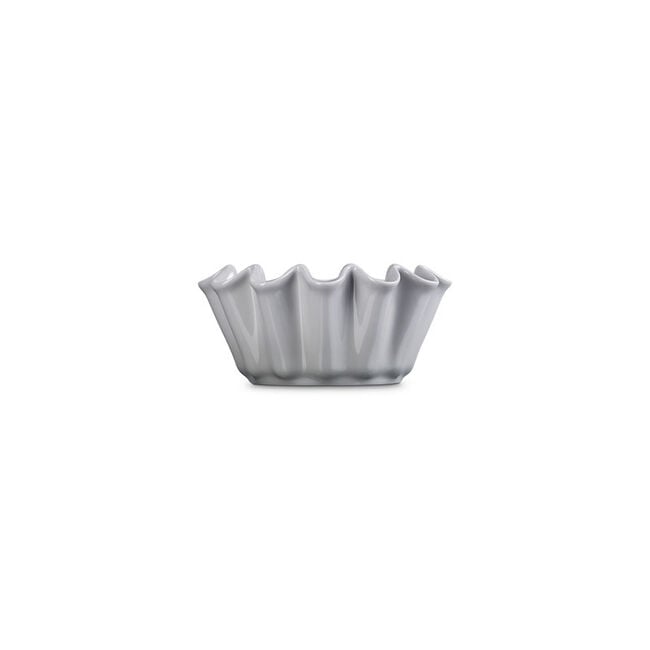 Ruffle Brioche DishFrench Grey