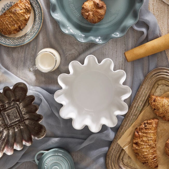 Ruffle Brioche Dish