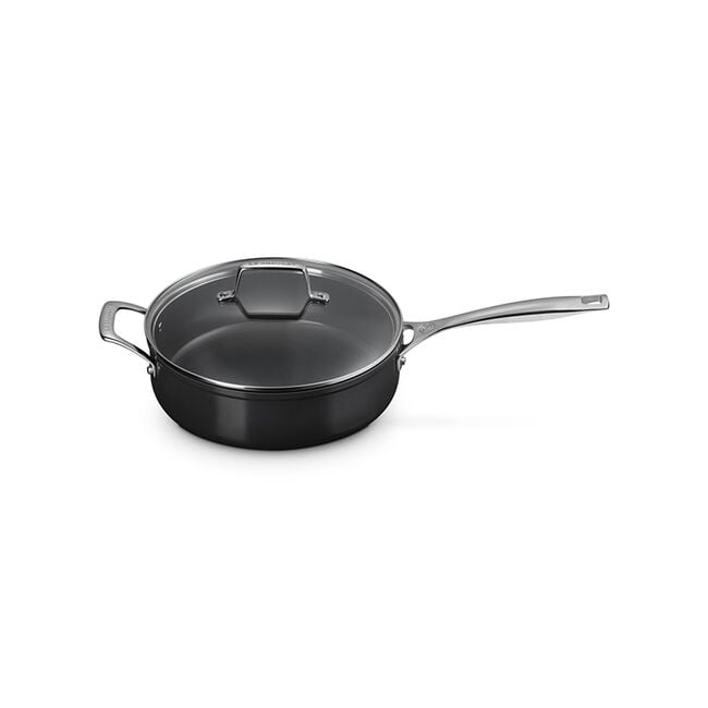 Essential Non-stick Ceramic Sauté Pan with Glass Lid