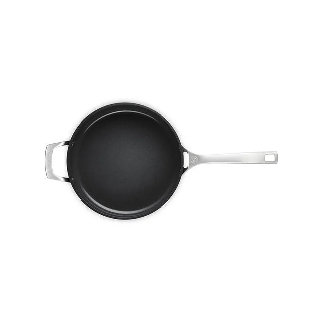 Essential Non-stick Ceramic Sauté Pan with Glass Lid