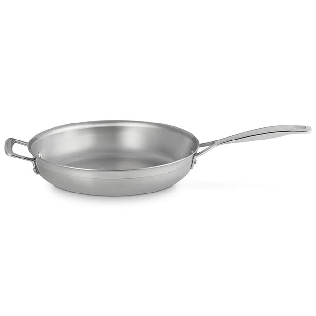 Classic Stainless Steel Round Frying Pan