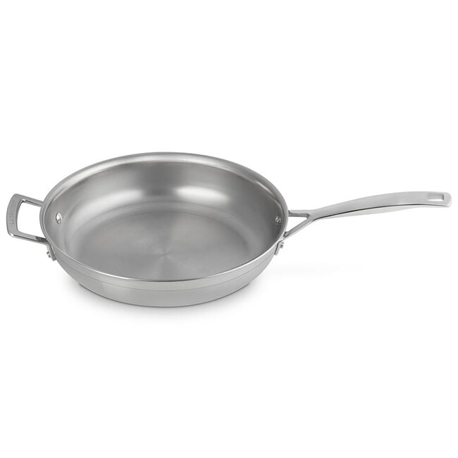 Classic Stainless Steel Round Frying Pan