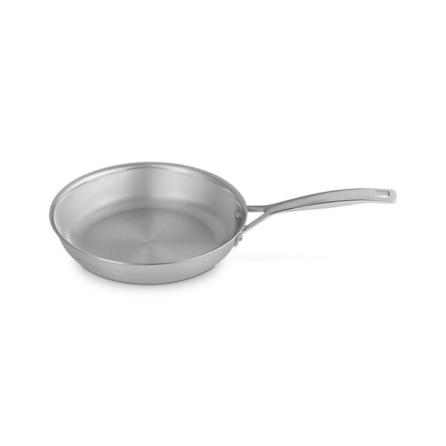 Classic Stainless Steel Round Frying Pan