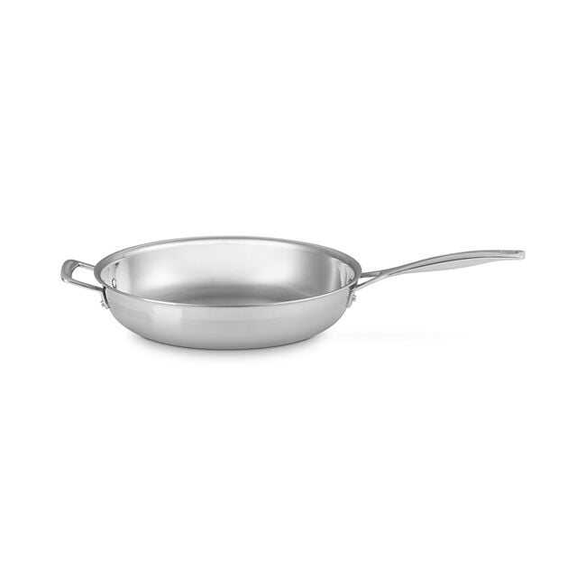 Classic Stainless Steel Round Frying Pan