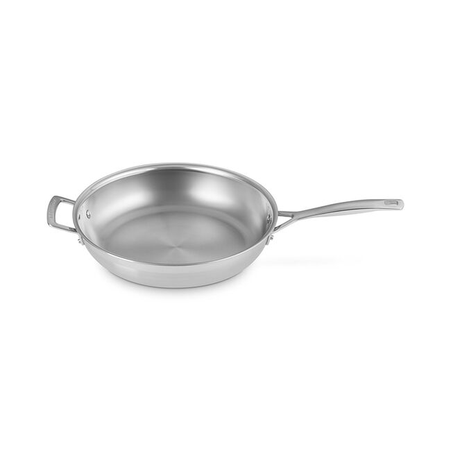 Classic Stainless Steel Round Frying Pan