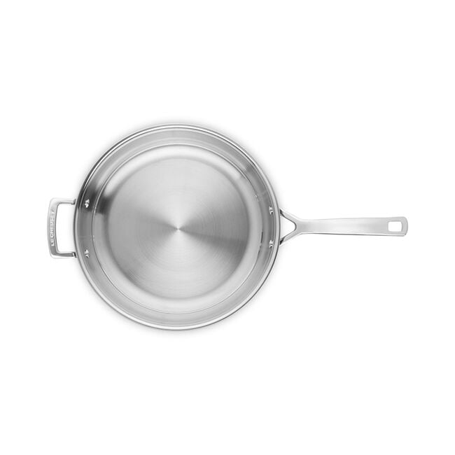 Classic Stainless Steel Round Frying Pan