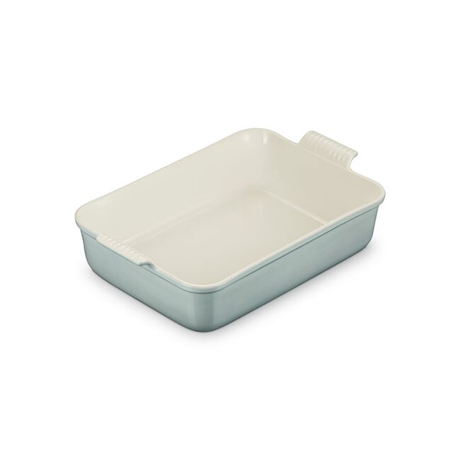 Heritage Deep Rectangular Lasagna DishSea Salt
