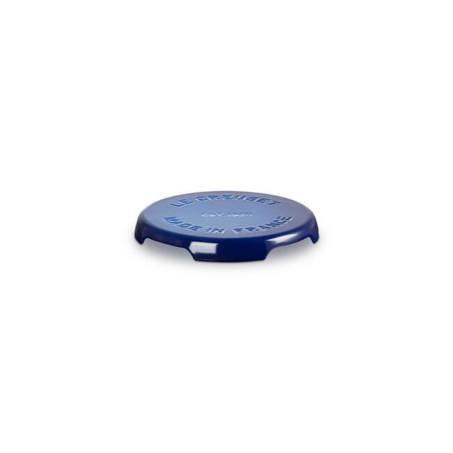 Enameled Cast Iron Signature TrivetAzure