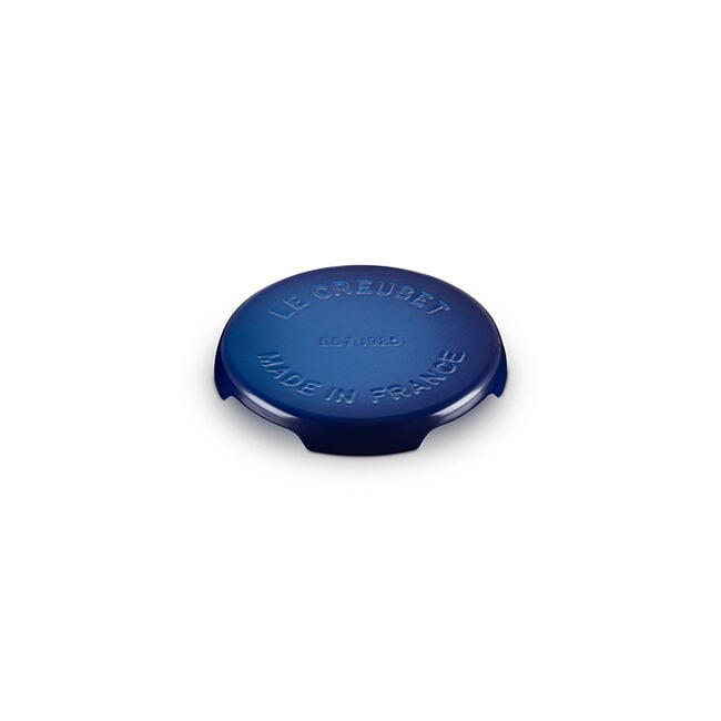 Enameled Cast Iron Signature TrivetAzure